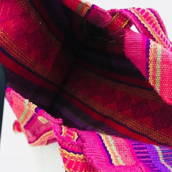 NWOT Huipil handmade purse - Picture 4 of 4